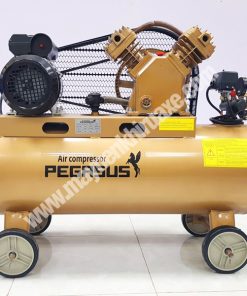 Máy nén khí dây đai Pegasus 3HP dùng điện 3 pha TM-V-0.25/8-180L