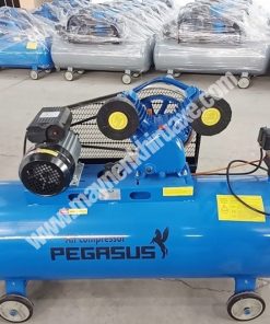 Máy nén khí dây đai Pegasus 5.5HP dùng điện 3 pha TM-V-0.6/8-180L