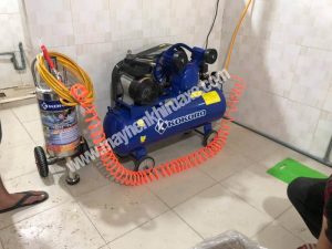 Khách hàng ở Quảng Bình mua máy nén khí của Tahico