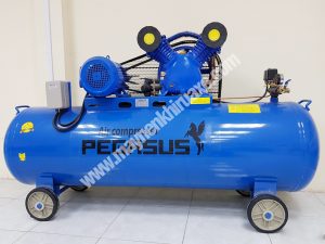 Máy nén khí dây đai Pegasus 5.5HP dùng điện 3 pha TM-V-0.6/8-330L